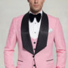 Mens-Pink-and-Black-Tuxedo-Wedding-Groom-Gala-Suit-from-Gentlemansguru.com