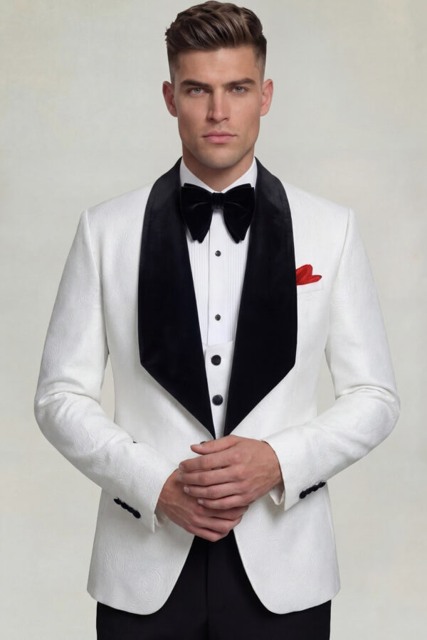 Mens-White-and-Black-Tuxedo-Groom-Prom-Wedding-Suit-from-Gentlemansguru.com