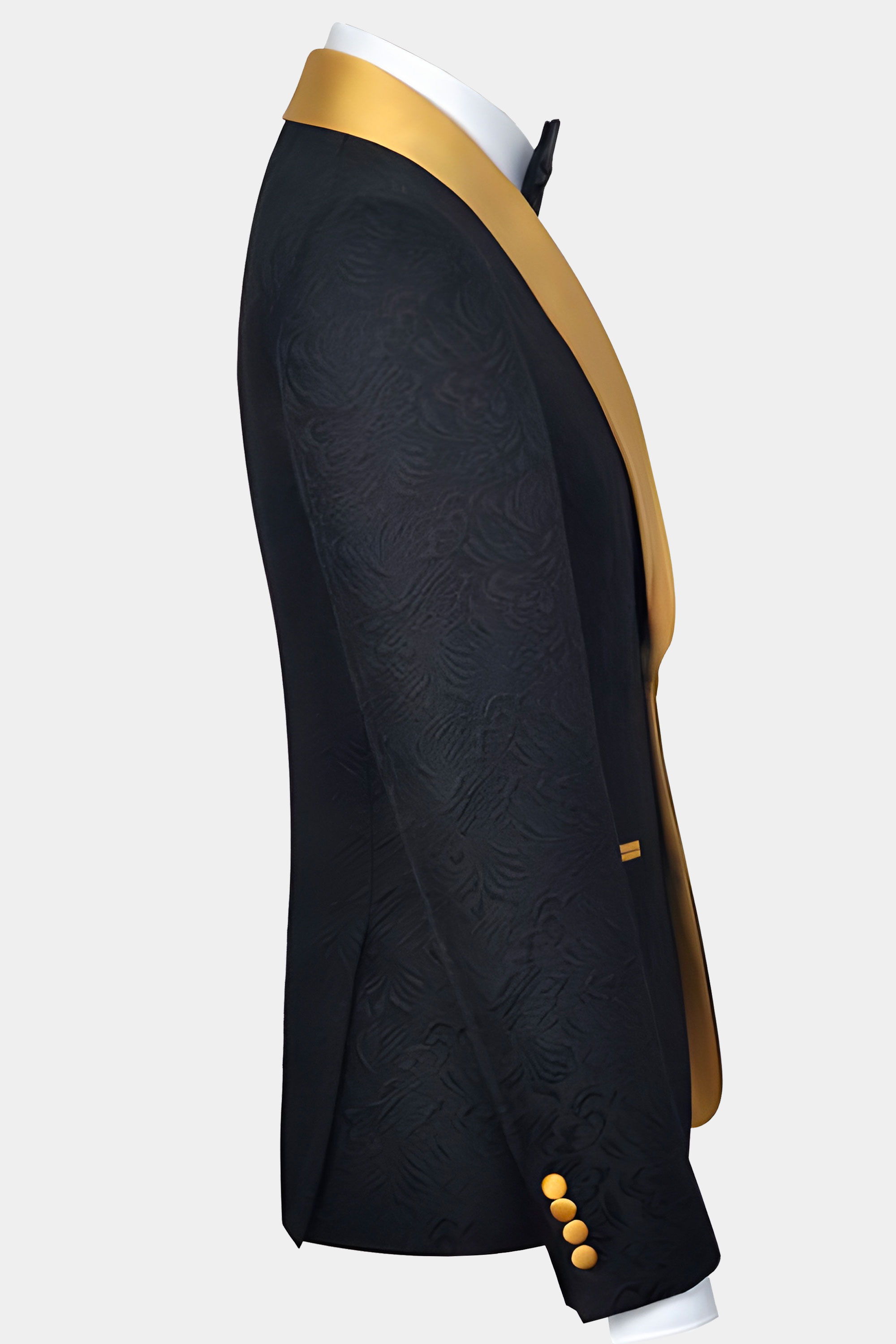 Black-and-Gold-Tuxedo-Wedding-Groom-Jacket-from-Gentlemansguru.com