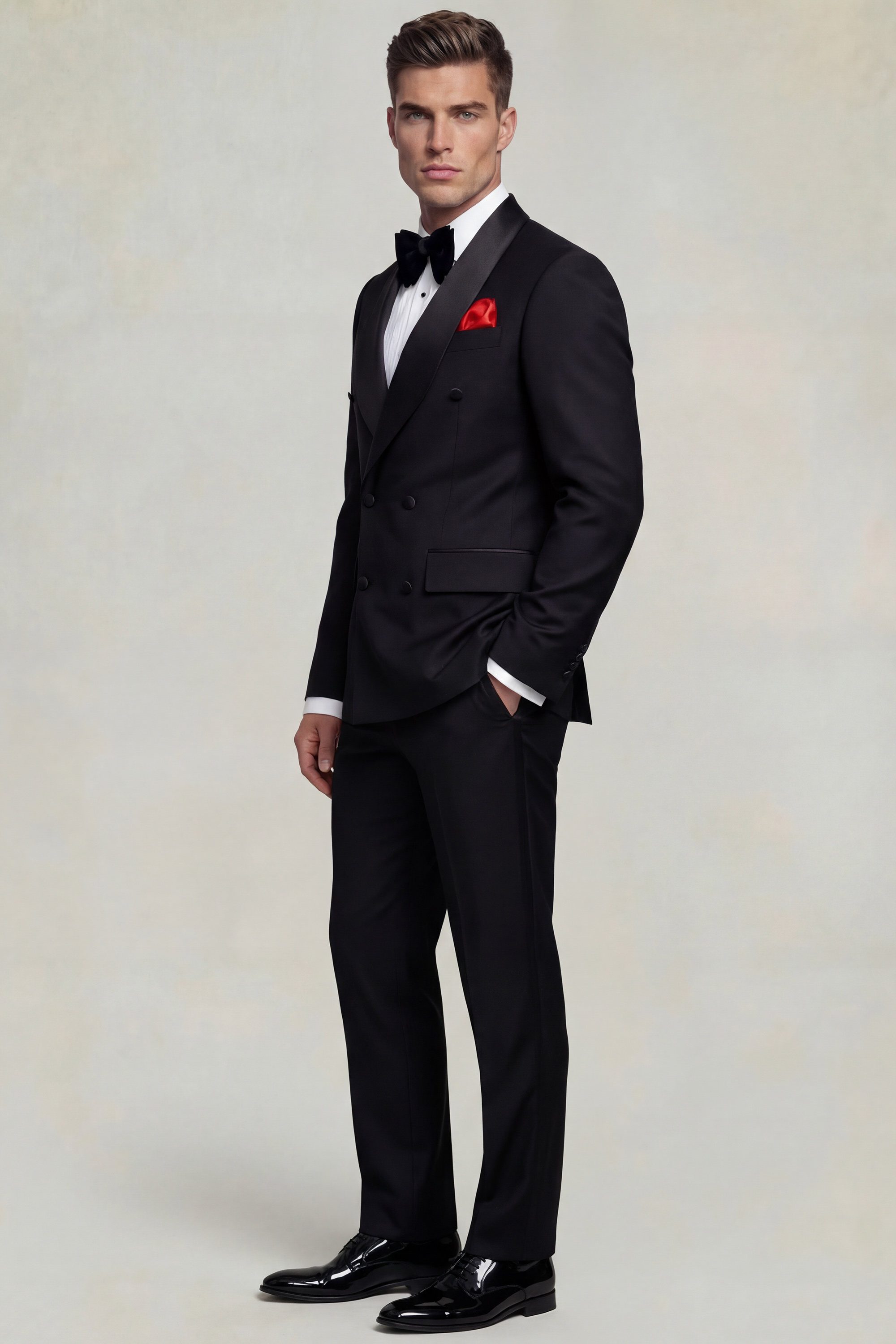 Mens-Black-Double-Breasted-Tuxedo-Prom-Suit-For-Guy-from-Gentlemansguru.com