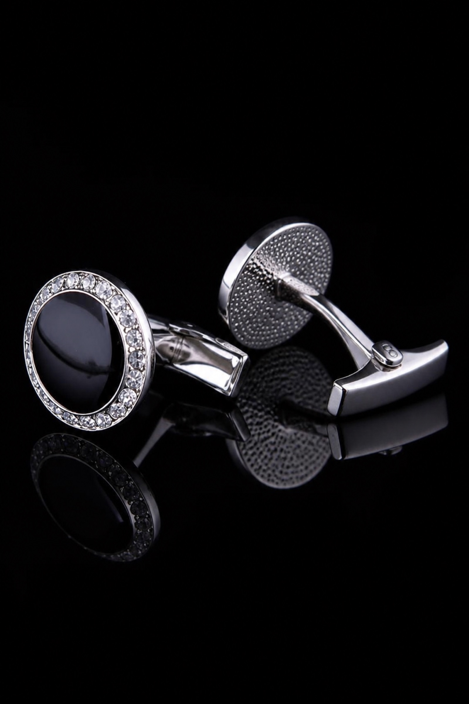 Luxury Black Tuxedo Cufflinks from Gentlemansguru.com