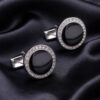 Mens Black Onyx Cufflinks from Gentlemansguru.com