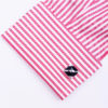 Black And Silkver Button Cufflinks For Men from Gentlemansguru.com