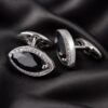 Black Diamond Cufflinks for Men from Gentlemansguru.com