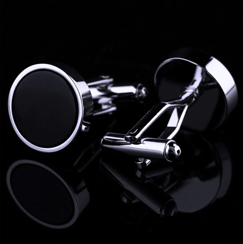 Black Tuxedo Cufflinks Gentleman's Guru