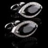 David Yurman Black Diamond Cufflinks Swarovski Prices from Gentlemansguru.com