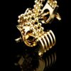 Gold Chain Cufflinks from Gentlemansguru.com