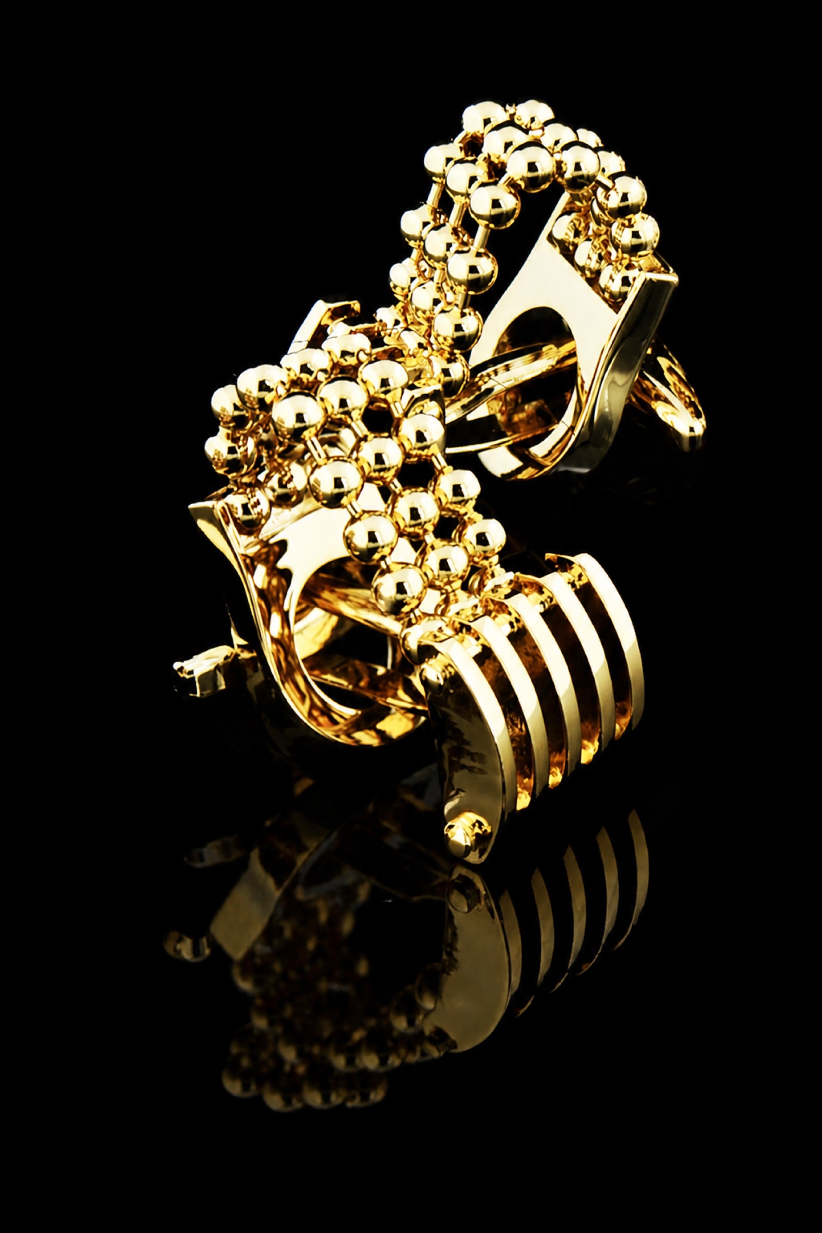 Gold Chain Cufflinks from Gentlemansguru.com