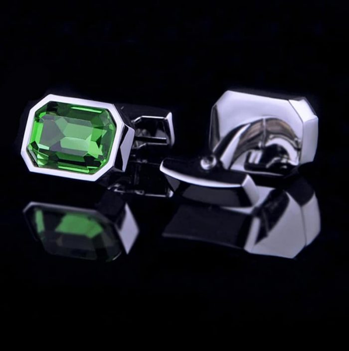 Greenstone Cufflinks Mens Green Bay Packers Cufflinks from Gentlemansguru.com