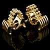Luxury Gold Chain Cufflinks for Men from Gentlemansguru.com