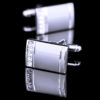 Silver Wedding Cufflinks For Groom from Gentlemansguru.com