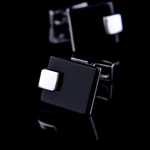 Black Onyx Cufflinks And Tie Pin Set Gentleman's Guru™