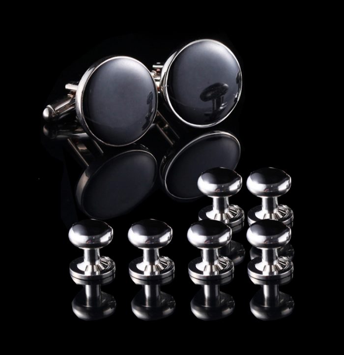 Tuxedo Cufflinks And Studs Set Gentleman's Guru