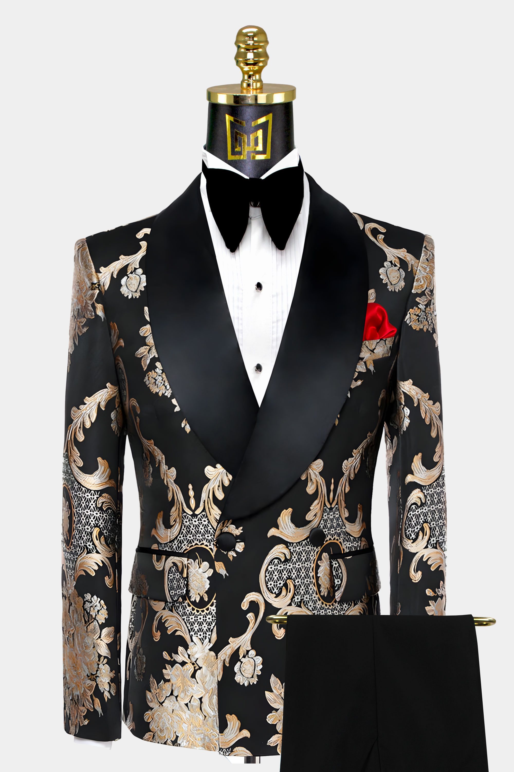 Champagne and Black Tuxedo | Gentleman's Guru