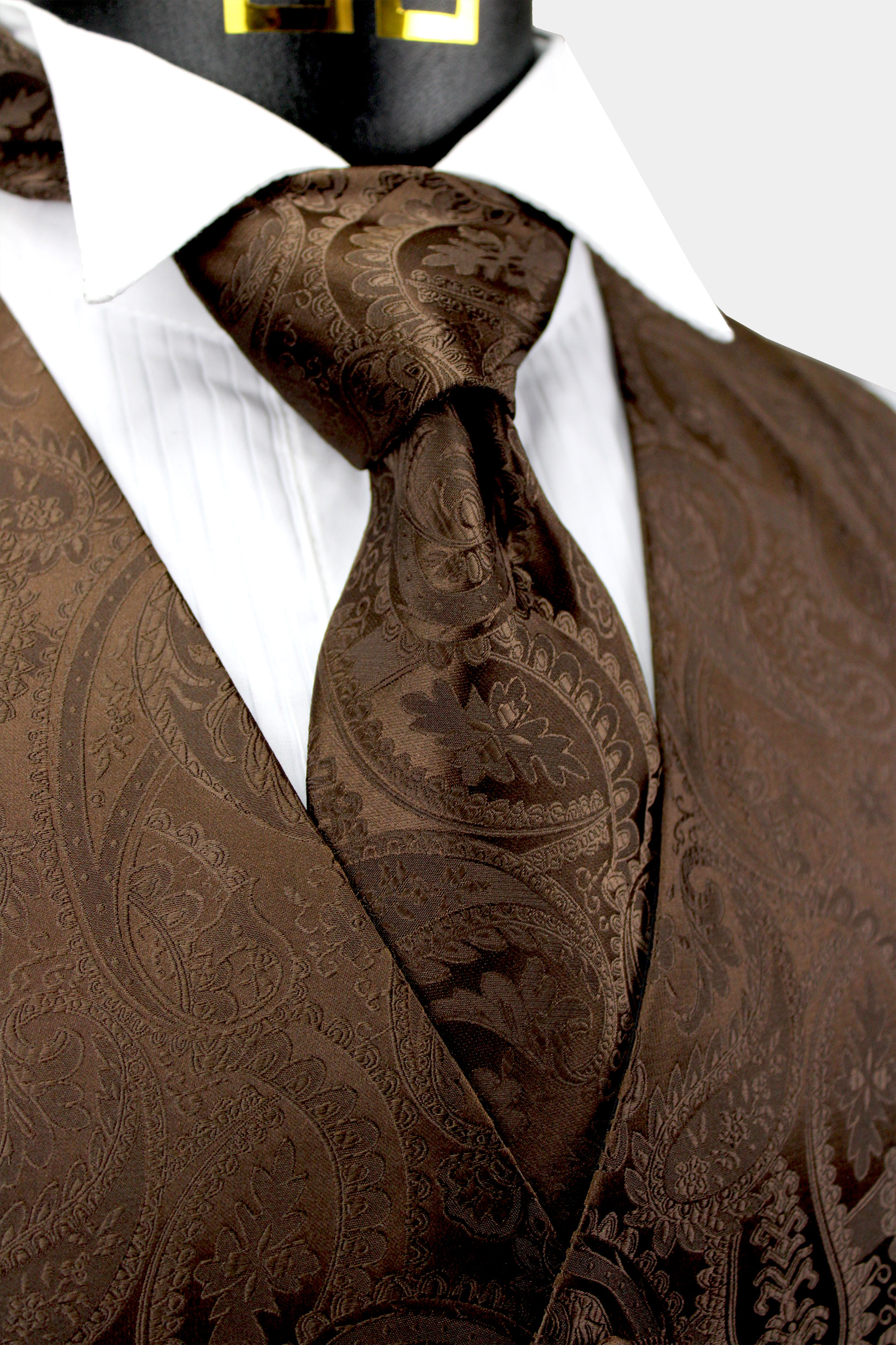 Brown-Paisley-Groom-Wedding-Vest-Waistcoat-from-Gentlemansguru.com_