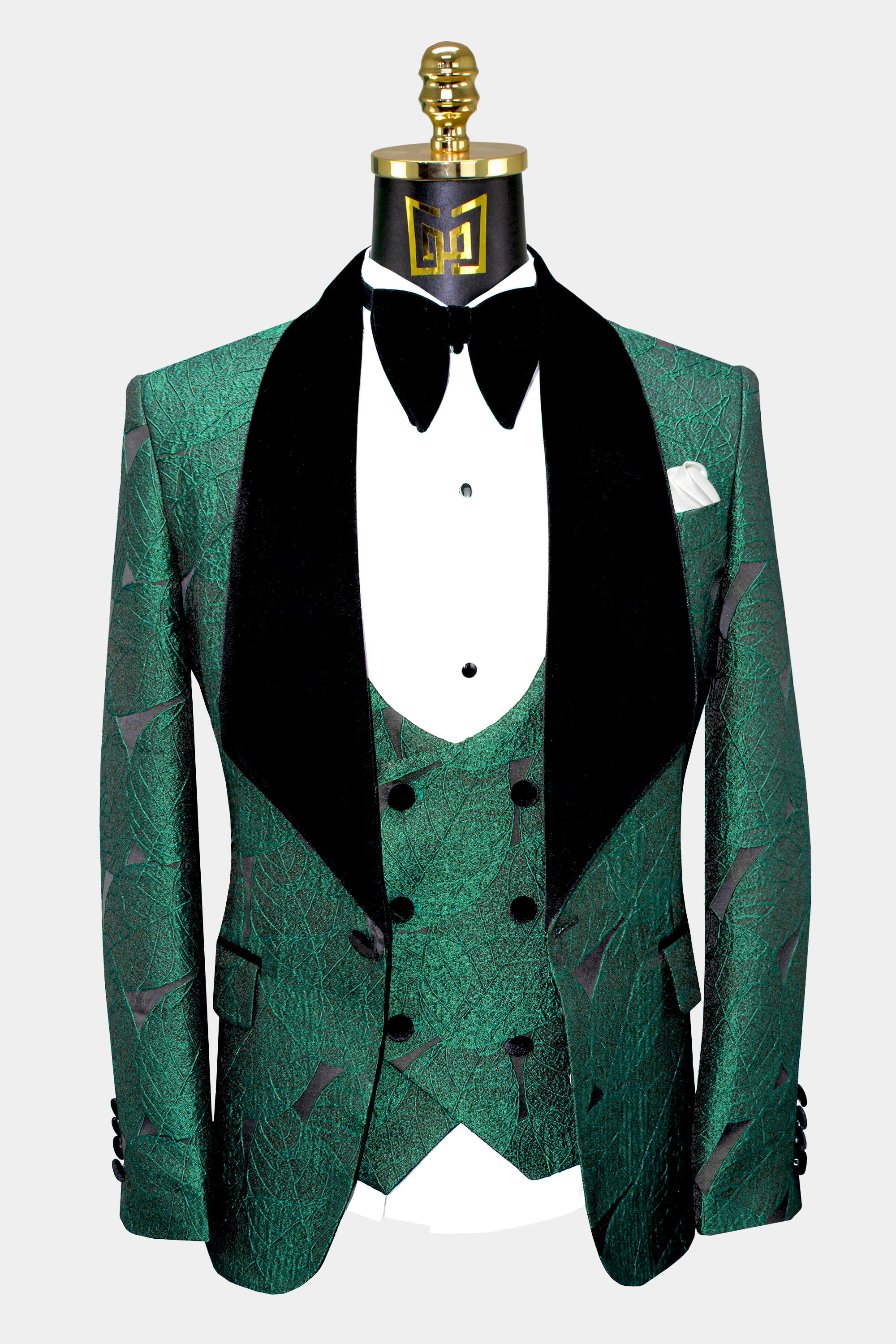emerald tuxedo jacket