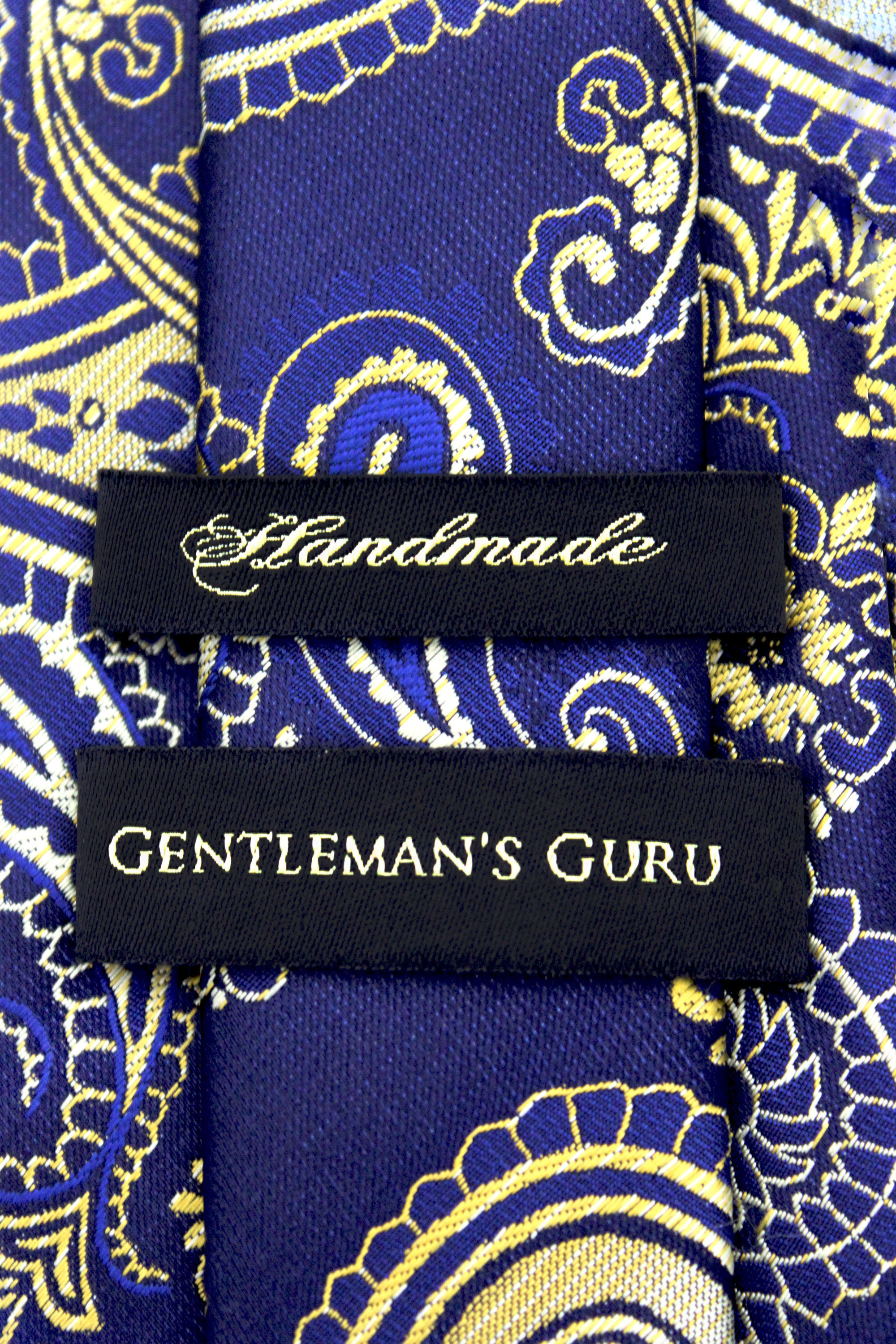 Gold-Navy-Blue-Necktie-from-Gentlemansguru.com