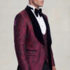 Mens-Burgundy-Luxury-Tuxedo-Red-Carpet-Outfit-For-Men-from-Gentlemansguru.com