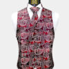 Mens-Burgundy-Paisley-Vest-and-Tie-Set-Wedding-Tuxedo-Groom-Vest-from-Gentlemansguru.com_
