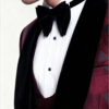 Mens-Burgundy-and-Black-Tuxedo-Suit-Gala-Atire-from-Gentlemansguru.com