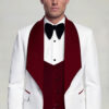 Mens-White-and-Burgundy-Tuxedo-Groom-Wedding-Prom-Suit-from-Gentlemansguru.com