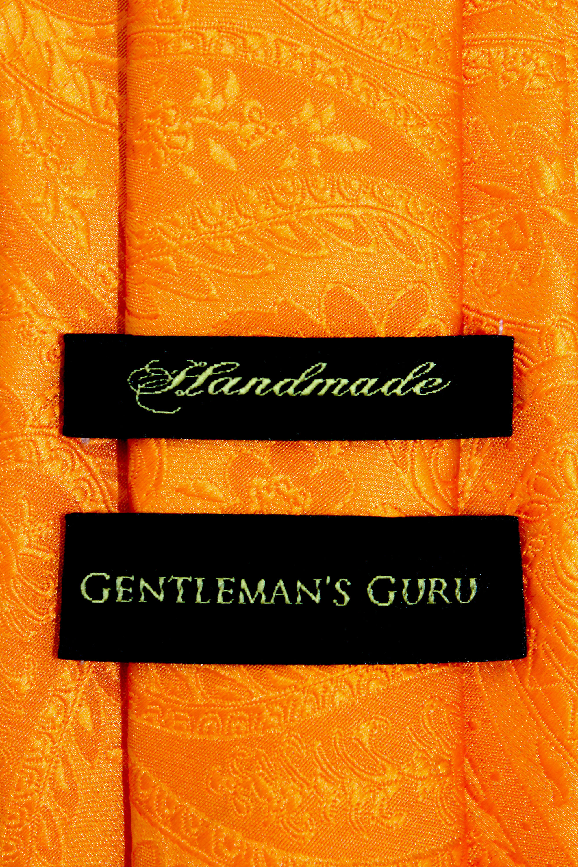 Orange-Paisley-Necktie-from-Gentlemansguru.com