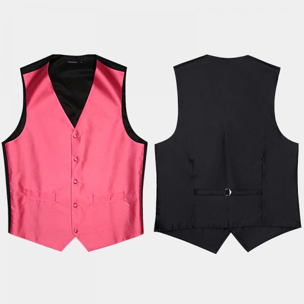 Blush Pink Vest And Tie Set Waistcoat Set Gentleman's Guru