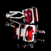Red-And-Silver-Cufflinks-For-Men-from-Gerntlemansguru.com