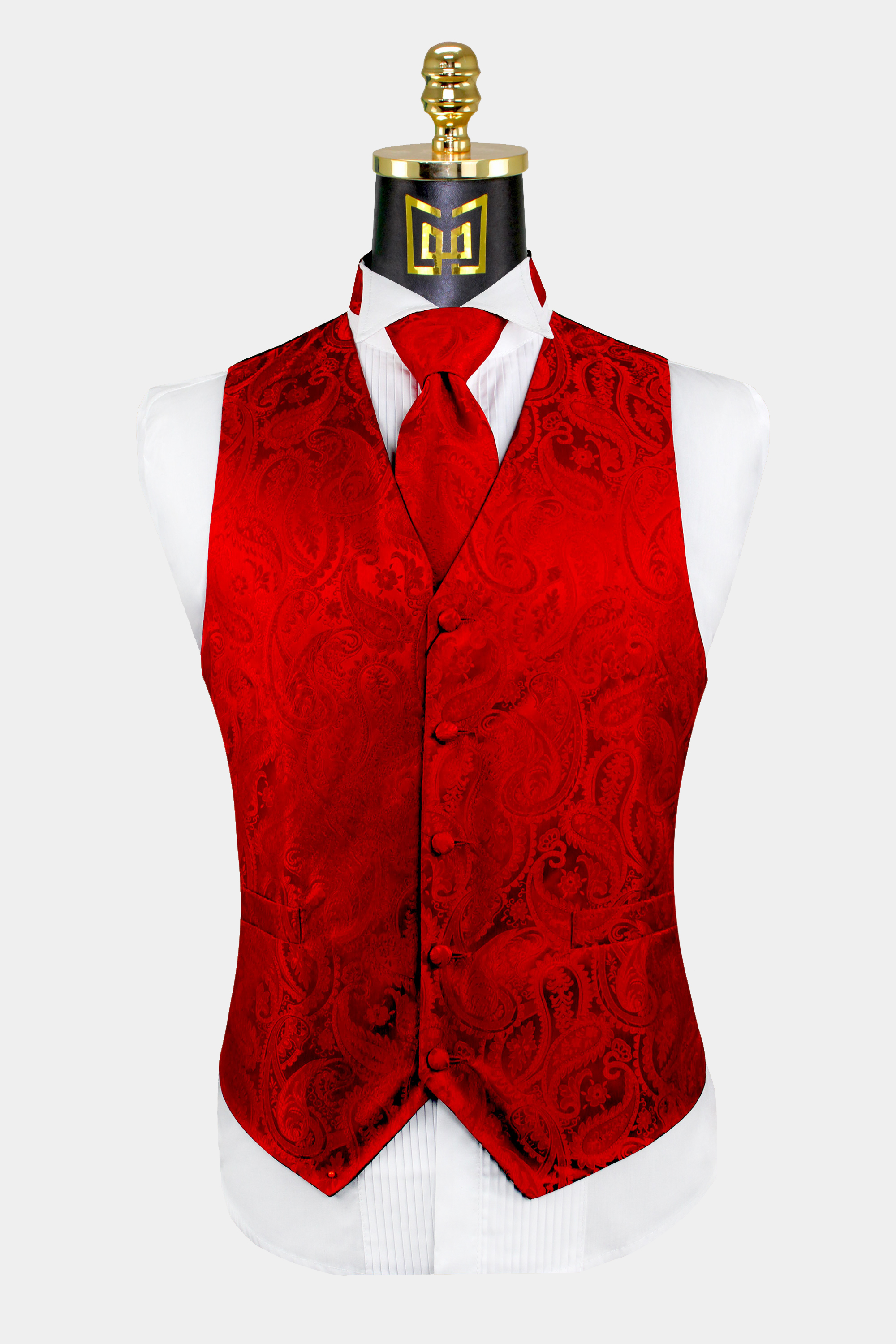 Red-Paisley-Vest-and-Tie-Set-Groom-Wedding-Tuxedo-Vest-from-Gentlemansguru.com_