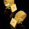 Vintage Gold Mesh Cufflinks from Gentlemansguru.com