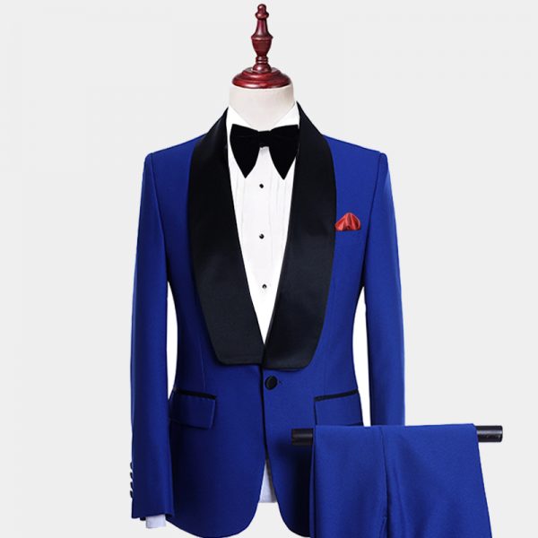 Blue Velvet Tuxedo Jacket - Dinner Jacket - Gentleman's Guru