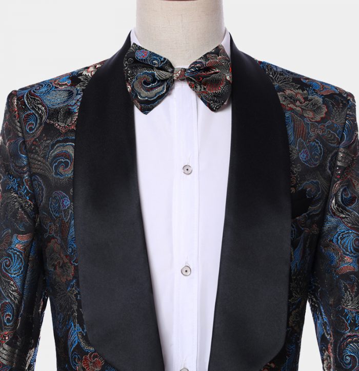 Men's Embroidered Tuxedo Gentleman's Guru
