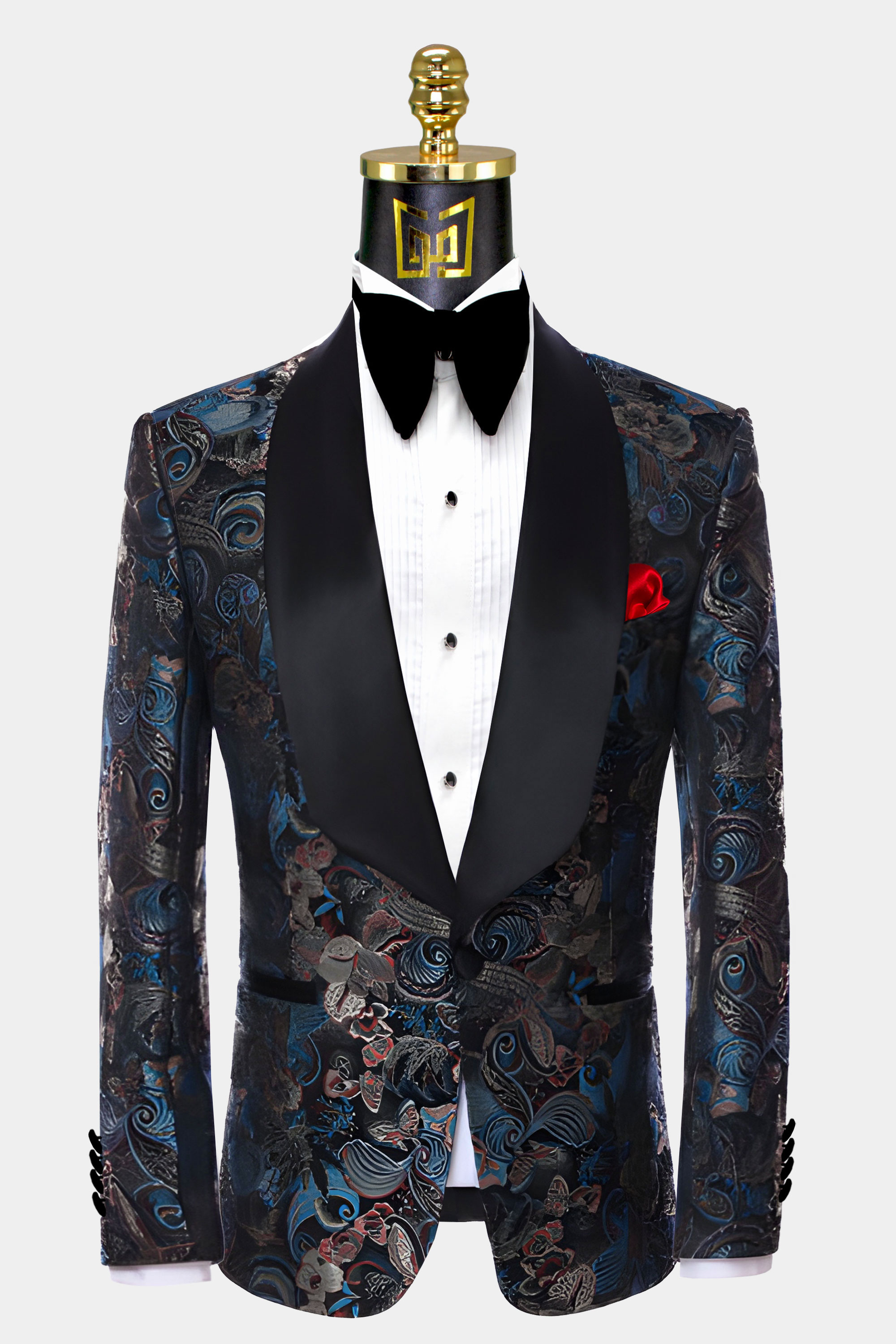 Men's Embroidered Tuxedo | Gentleman's Guru