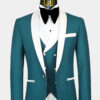 Teal-Blue-and-White-Tuxedo-Jacket-from-Gentlemansguru.com.