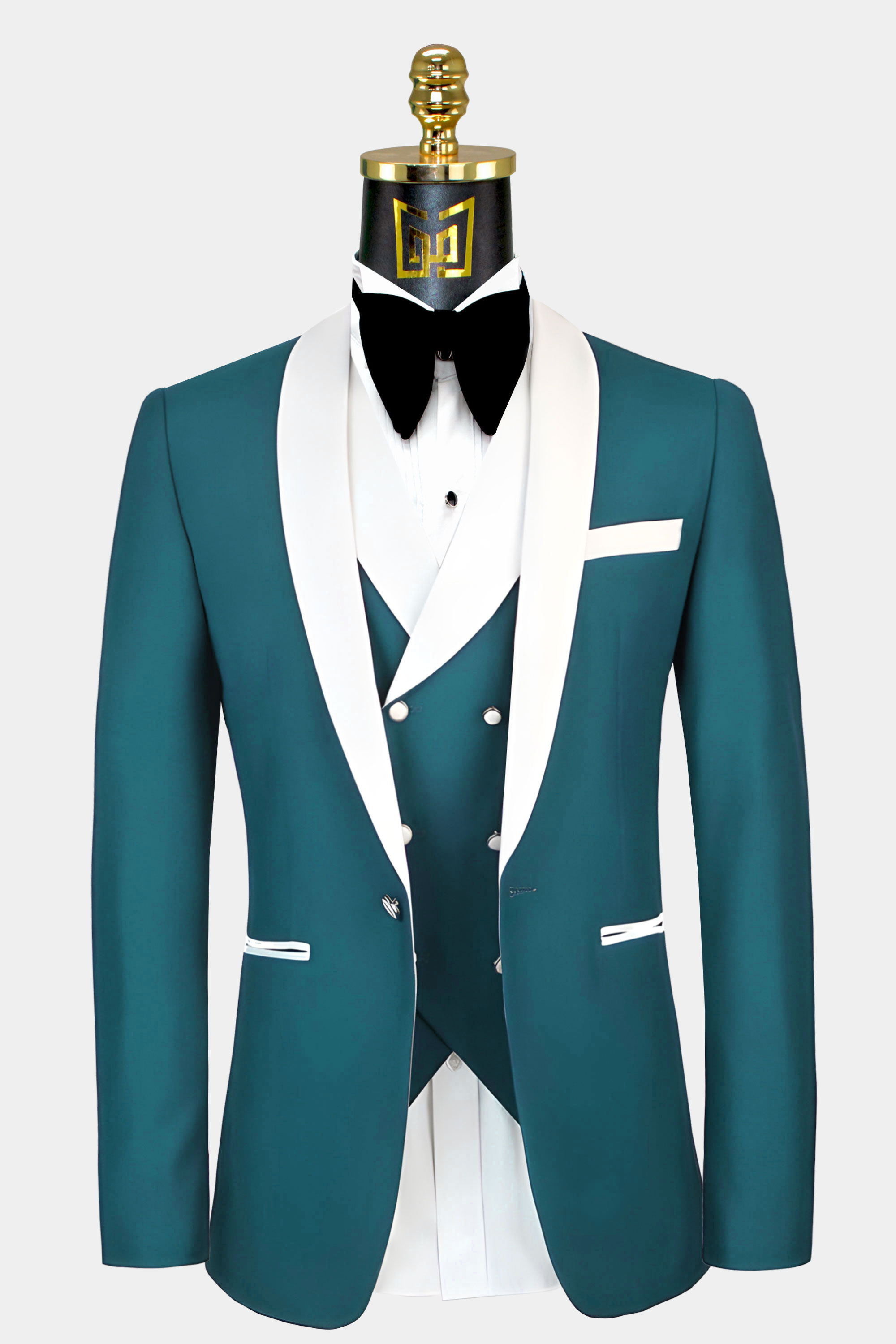 Teal-Blue-and-White-Tuxedo-Jacket-from-Gentlemansguru.com.