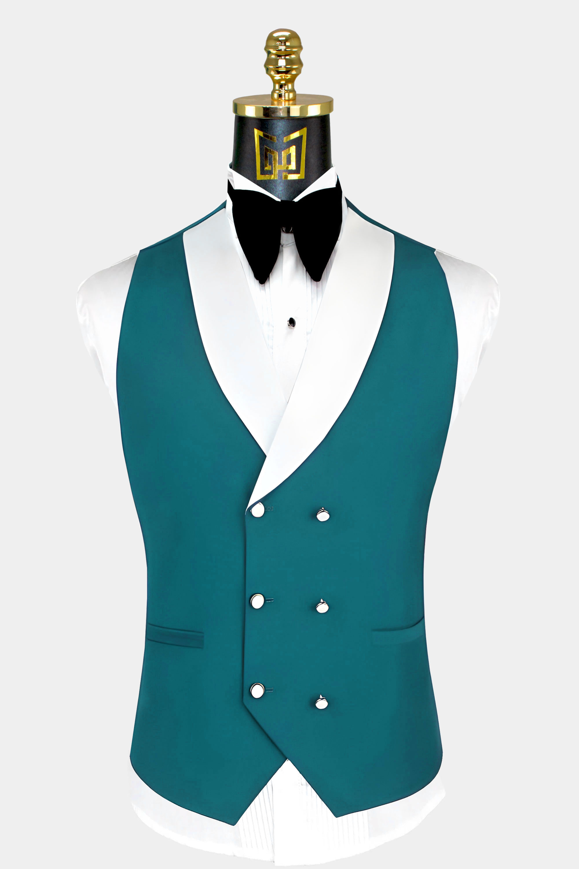 Teal-Blue-and-White-Tuxedo-Vest-from-Gentlemansguru.com.
