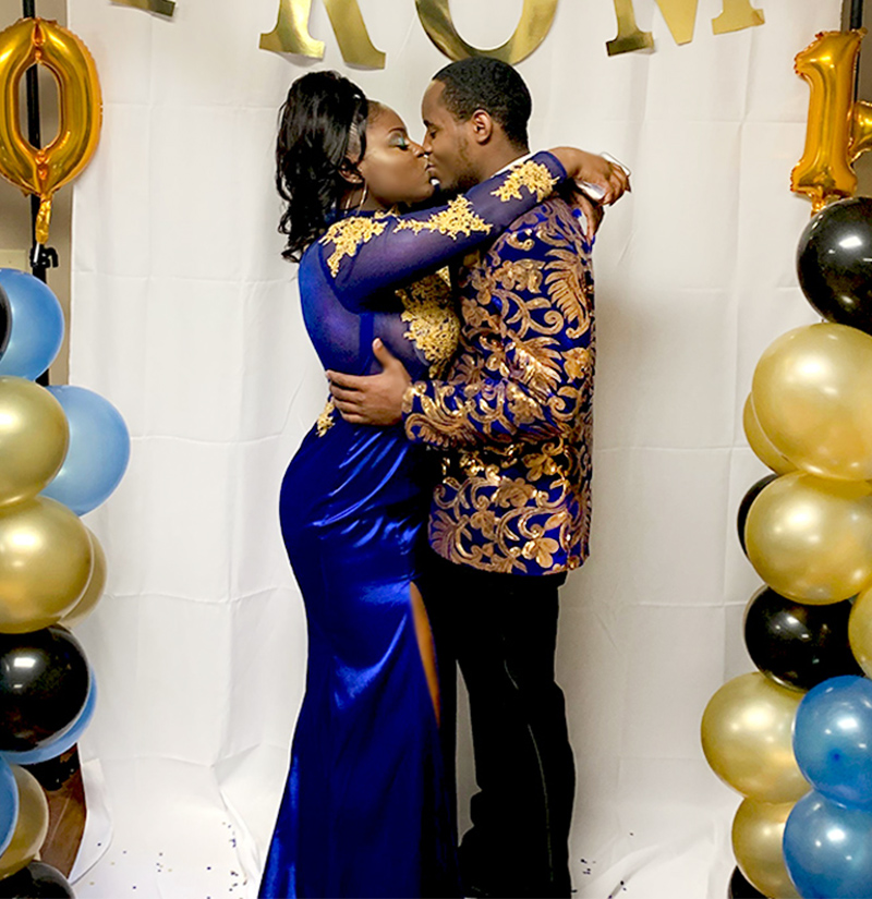 Customer Gallery-Royal-Blue-Gold-Tux from GentlemansGuru.com