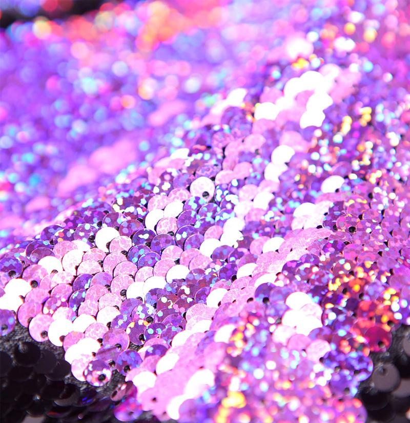 purple sparkly jacket