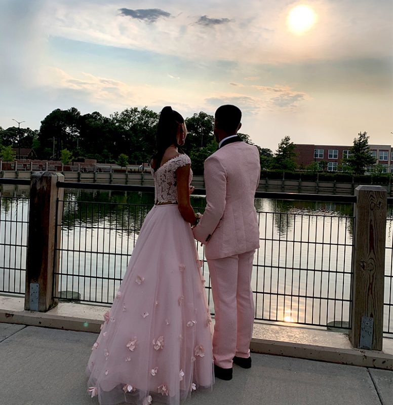 Pink Tuxedo