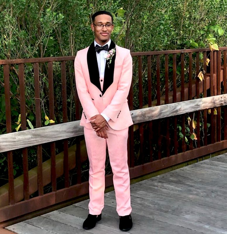 Pink Tuxedo