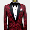 Mens-Burgundy-Paisley-Tuxedo-Jacket-Wedding-Groom-Prom-Blazer-from-Gentlemansguru.com