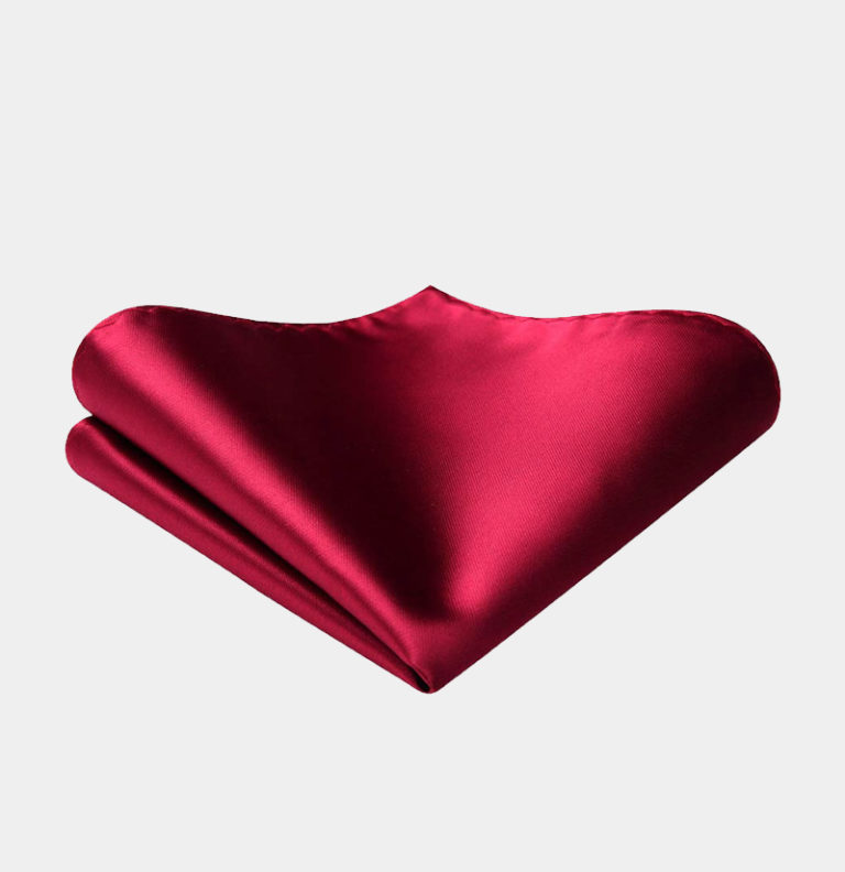 Mens-Burgundy-Silk-Pocket-Square-Hankerchief-from-Gentlemansguru.com