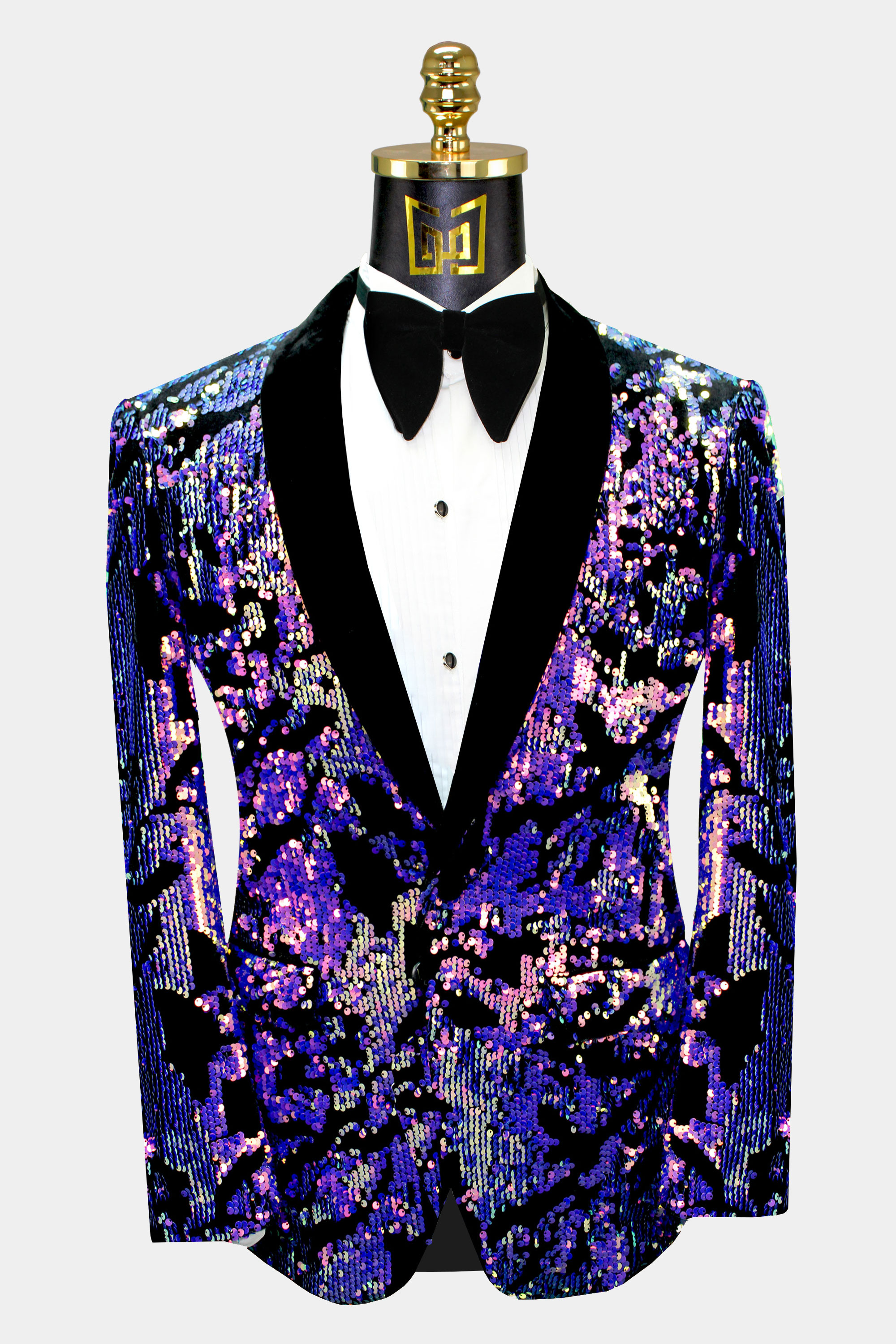 Multicolor Tuxedo Jacket