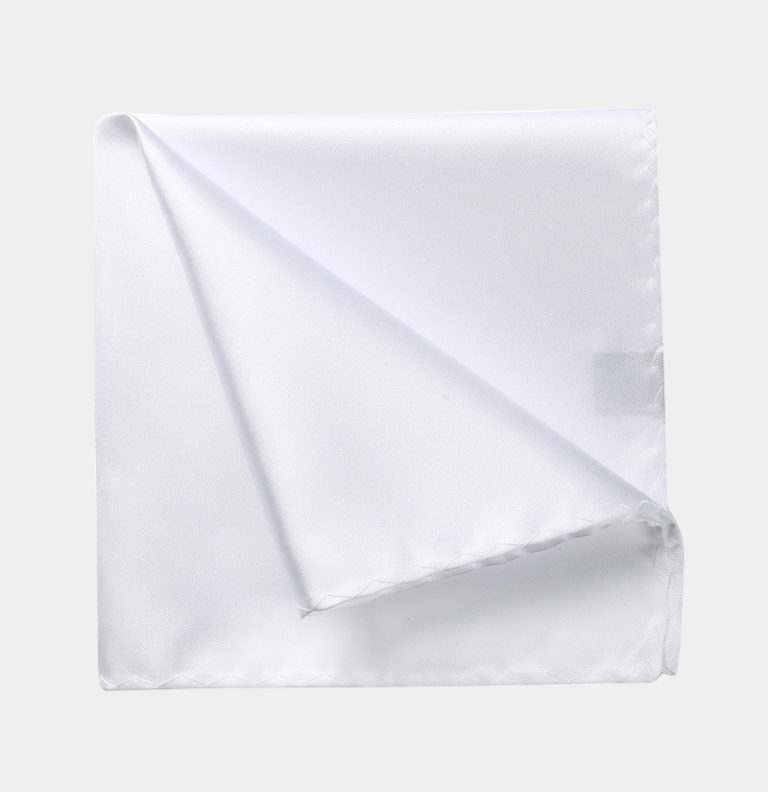 White-Silk-Pocket-Square-Handkerchief-from-Gentlemansguru.com