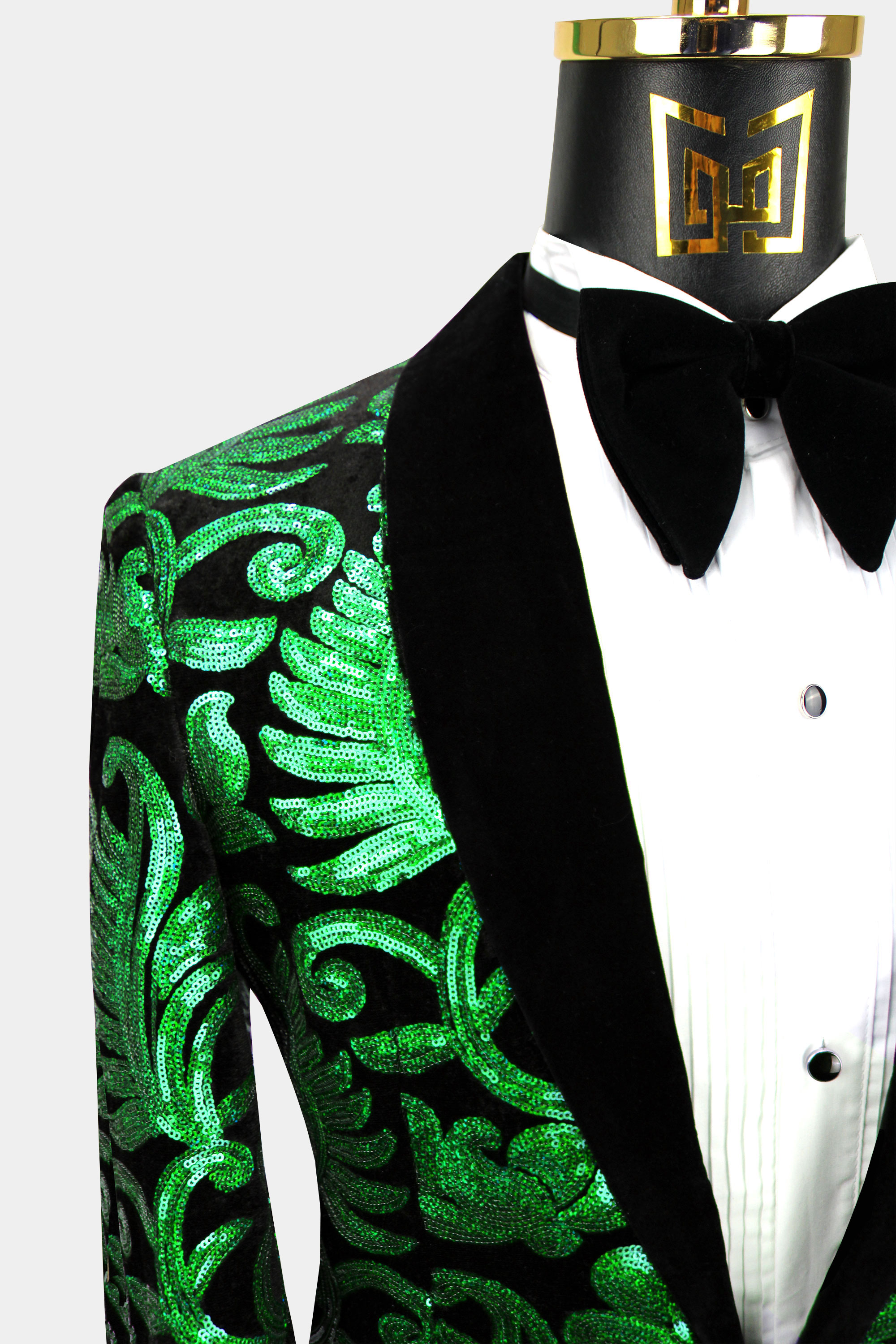 Black and Green Tuxedo Jacket | Gentleman's Guru