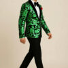 Mens-Black-Green-Sequin-Suit-Wedding-Groom-Proml-Suit-from-Gentlemansgueru.com
