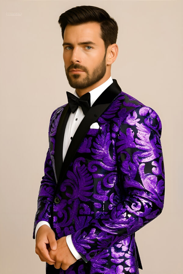 Mens-Purple-and-Black-Tuxedo-Jacket-from-Gentlemansguru.com