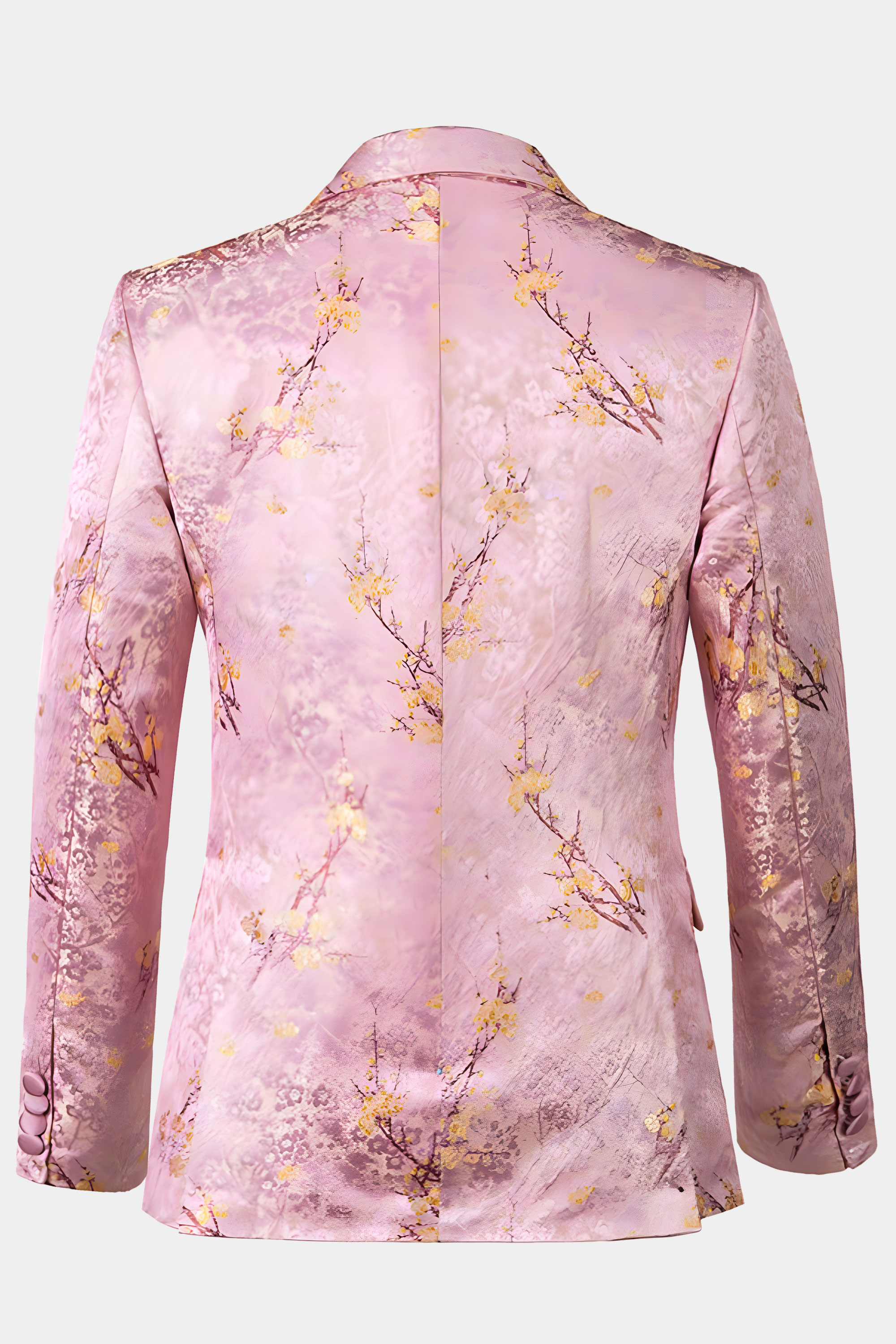 Blush pink tuxedo discount jacket