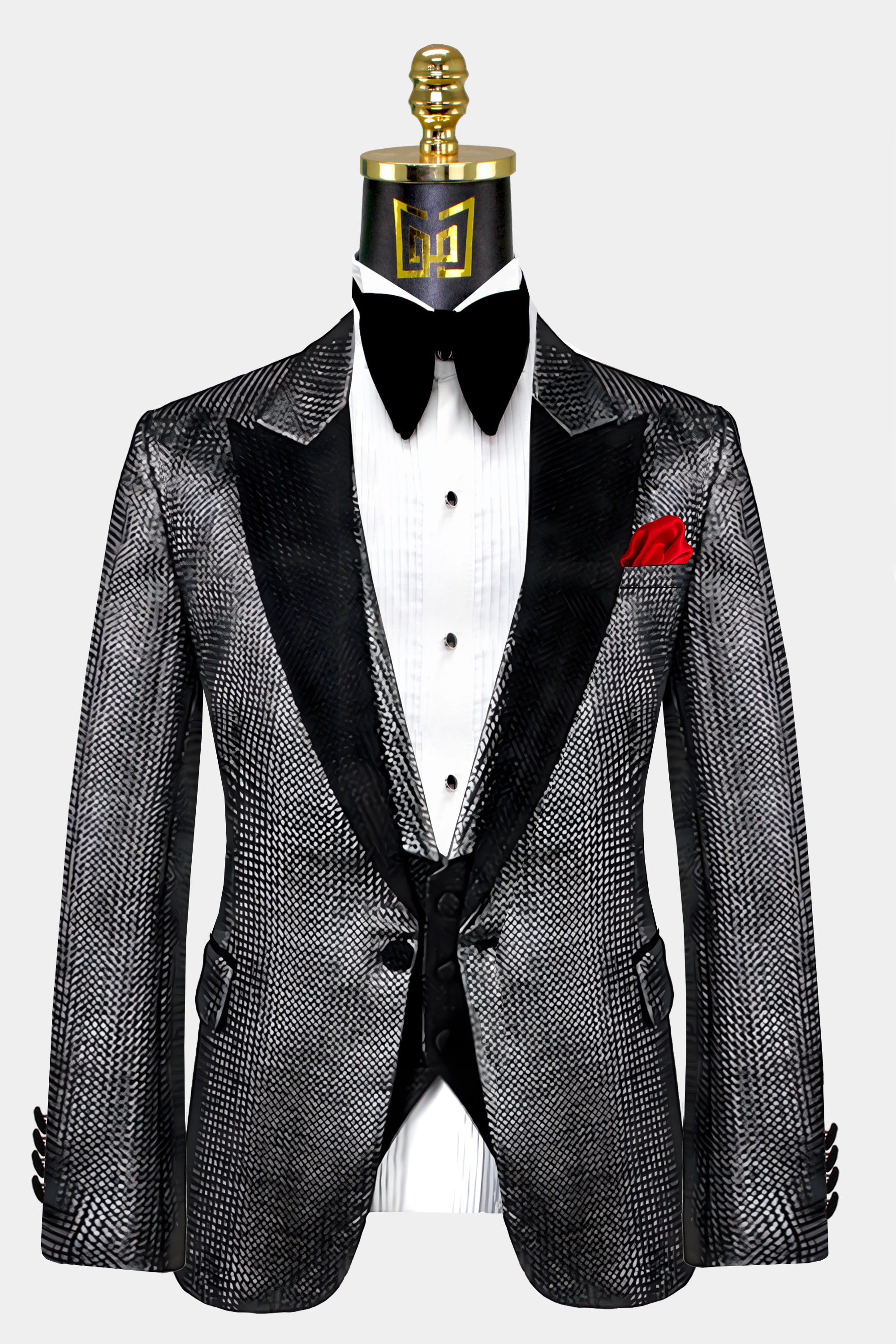 Charcoal Grey Tuxedo Suit | Gentleman's Guru