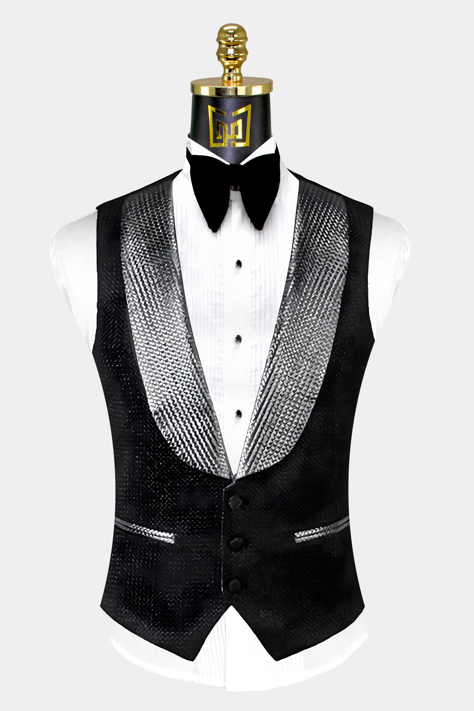 Charcoal-Grey-Tuxedo-Vest-from-Gentlemansguru.com